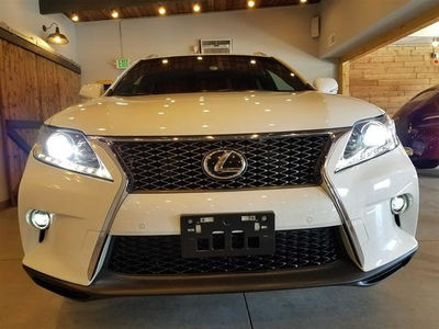 Передний бампер F-Sport (рестайлинг) 2012-2015, без фар для Lexus RX