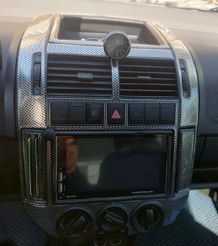 Накладки на панель (2005-2009) Алюминий для Volkswagen Polo