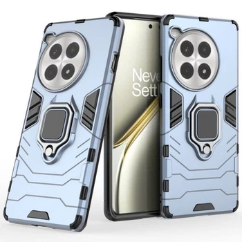Чехол с подставкой Deexe Hybrid Case для OnePlus Ace 3 Pro - Blue