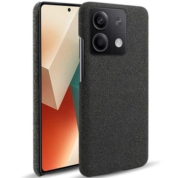 Защитный чехол KSQ Cloth Style для Xiaomi Redmi Note 13 5G - Black