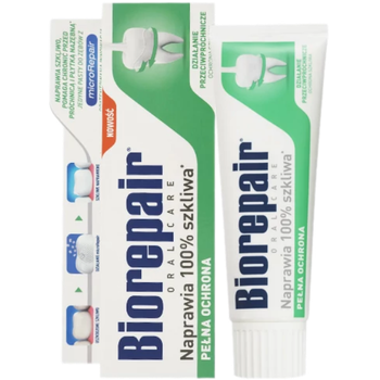 Зубная паста Протикариозная Biorepair Total Protective Repair Для взрослых (0 ppm) (Вкус - Мята) (75 мл.) (GA17401)