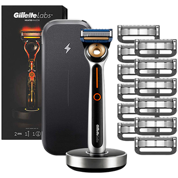 Бритва Gillette Labs Heated Razor з дорожнім футляром (14 змінних касет)