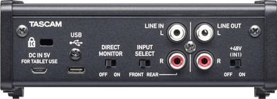 Аудіоінтерфейс Tascam US-1x2HR