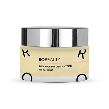 Ночной крем для лица BAKUCHIOL & SAGE CO2 EXTRACT CREAM ROBEAUTY с бакучиолом и CO2 экстрактом шалфея - 50 мл