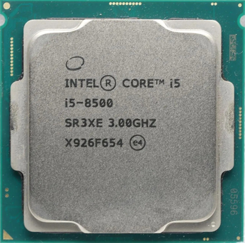 Процесор Intel Core і5-8500 | 3.0-4.1 GHz | 6яд. 6пот. | S1151-2 | SR3XE LGA1151-2