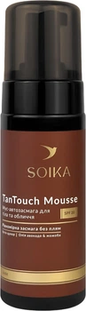 Мусс-автозагар для лица и тела Soika TanTouch Mousse Dark с кето-сахаром и маслом авокадо SPF 20 150 мл (4820238720923)