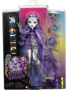Кукла Monster High Spectra Vondergeist G3 Спектра с питомцем 2024 (HXH77)