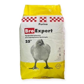 Комбікорм Purina для бройлерів 15-28 днів Гроуер-1 25 кг 41026