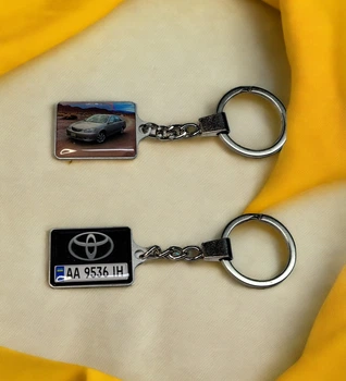 Брелок номер Toyota