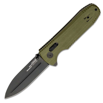 Ніж складаний SOG Pentagon XR OD Green оливковий