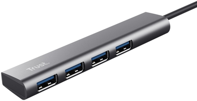 USB хаб Trust Halyx 4-Port (8713439249477)