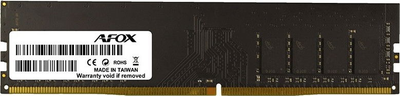 Pamięć RAM AFOX DDR4-3200 8192MB PC4-25600 (AFLD48PH1C)