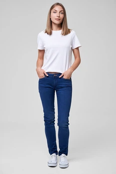 Джинсы Wrangler Molly Slim Fit (W251Y256S) Темно-синий 29-32