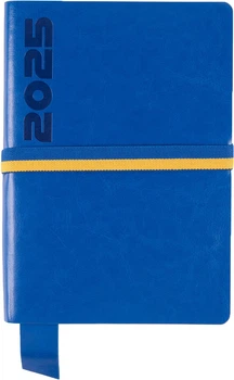 Ежедневник датированный Leo Planner Identico А5 368 страниц Синий (252532) (5056574442086)