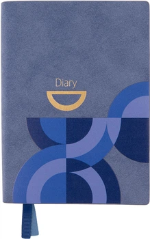 Ежедневник датированный Leo Planner Apiro А6 352 страницы Синий (252599) (5056574442772)