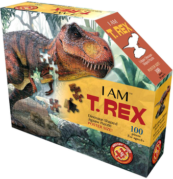 Puzzle Madd Capp I Am T-Rex 97 x 54 cm 100 elementów (0040232427596)