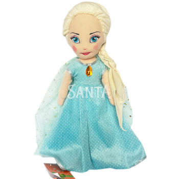 Игрушка мягкая кукла Эльза Холодное сердце Фроузен плюш Украина 40*16*10см (00417-02)