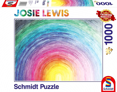 Puzzle Schmidt Josie Lewis Narodziny tęczy 69 x 49 cm 1000 elementów (4001504575786)