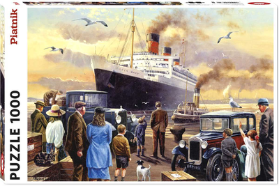 Puzzle Piatnik R.M.S.Queen Mary 67.5 x 44.1 cm 1000 elementów (9001890556340)