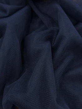 Конфекционная сетка синяя 40г/м2 145см 1пог.м
