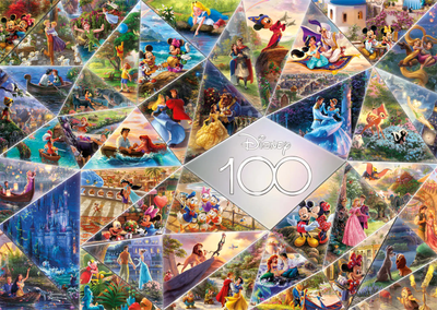 Puzzle Schmidt PQ Jubileuszowa Mozaika Disney 49.3 x 69.3 cm 1000 elementów (4001504575960)