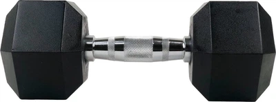 Гантель шестигранна UnderFit UF53, 30 кг