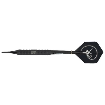 Дротики для дартсу Unicorn Core Plus Black Brass Soft S2 - 3 шт
