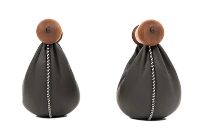 Гантелі NOHRD SwingBell Чорний Горіх 2 х 6 кг
