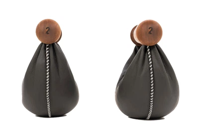 Гантелі NOHRD SwingBell Чорний Горіх 2 х 2 кг