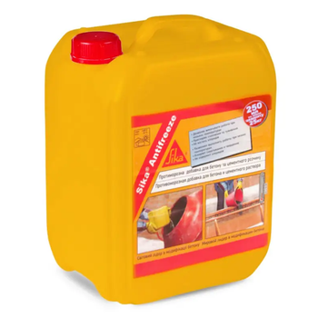 Противоморозная добавка для бетона Sika® Antifreeze 10 л