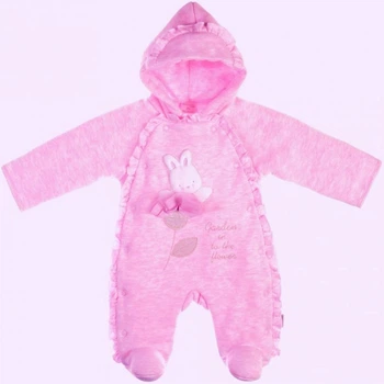 Демисезонный комбинезон для девочки Garden baby 10425-02/32 розовый 56