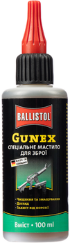 Масло жидкое оружейное Ballistol Gunex-2000 с дозатором 100мл