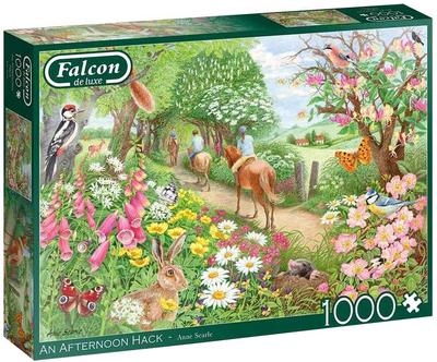 Puzzle Jumbo Falcon Popołudniowa przejażdżka 68 x 49 cm 1000 elementów (8710126112885)