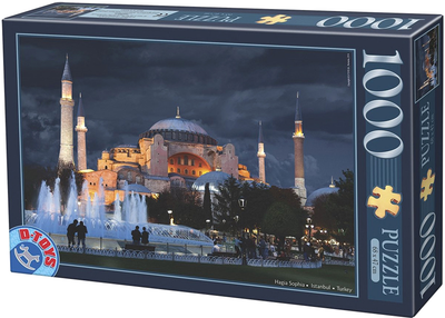 Puzzle D-Toys Turcja Istambuł Hagia Sophia 68 x 47 cm 1000 elementów (5947502874829)