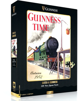 Puzzle New York Company Guinness Czas na Guinnessa XXL 61 x 46 cm 500 elementów (0819844016876)