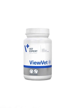 Харчова добавка Vet Expert ViewVet для підтримки функції зору у котів та собак, 45 капс.