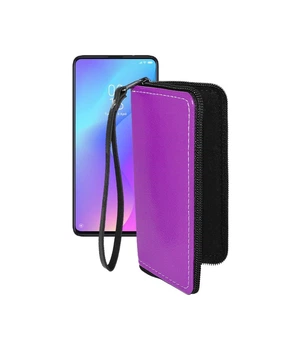 Чохол-гаманець з екошкіри для телефону Xiaomi Mi 9T Фіолетовий