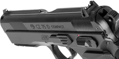 Пістолет страйкбольний ASG CZ 75D Compact Green Gas кал. 6 мм