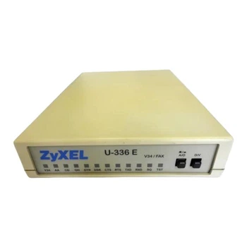 Аналоговый модем ZyXEL U-336E Plus 56/33.6Kbps, 2/4-проводной Б/У