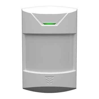 Бездротовий датчик руху з вбудованою сиреною Tiras X-Motion Alarm White