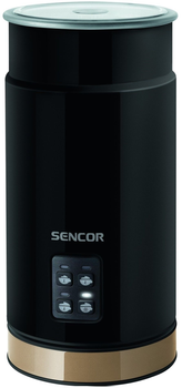 Sencor Спінювач молока, 150 мл, 3500 об/хв, чорний