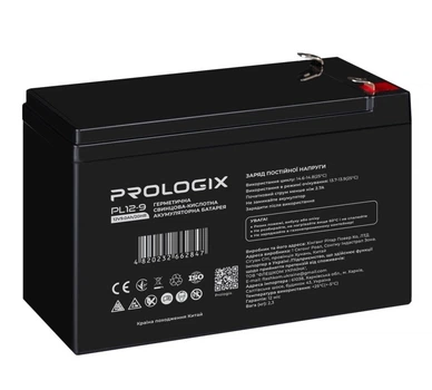 Аккумуляторная батарея AGM Prologix PL129 12V 9Ah