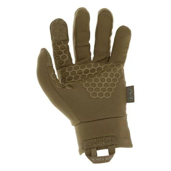 Тактические зимние перчатки Mechanix "Coldwork™ Base Layer Coyote Gloves" Coyote койот S