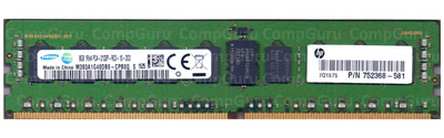 Серверна оперативна пам'ять Samsung M393A1G40DB0-CPB0Q DDR4 8GB 2133MHz RDIMM 1Rx4 PC4-2133P HP 752368-581