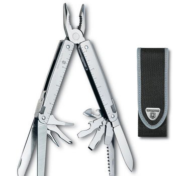 Мультитул, мультиинструмент Victorinox SWISSTOOL Vx30323.N 26 функций 115 мм + Чехол черный