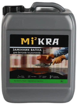 Пластифікатор замінник вапна 5л Мі2кра