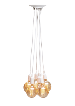 Светильник подвесной Лофт Light House LS-18679-6 WH белый