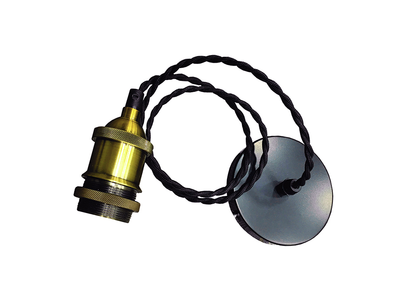 Светильник подвесной LevistellaAMP12002-1черный + золото