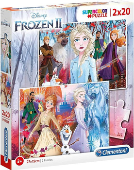 Пазл Clementoni Frozen II 2 х 20 елементів 24759 (8005125247592)