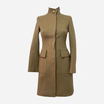 Пальто осіннє жіноче H&M 061023919 XS Світло-коричневе (6666000330024)
